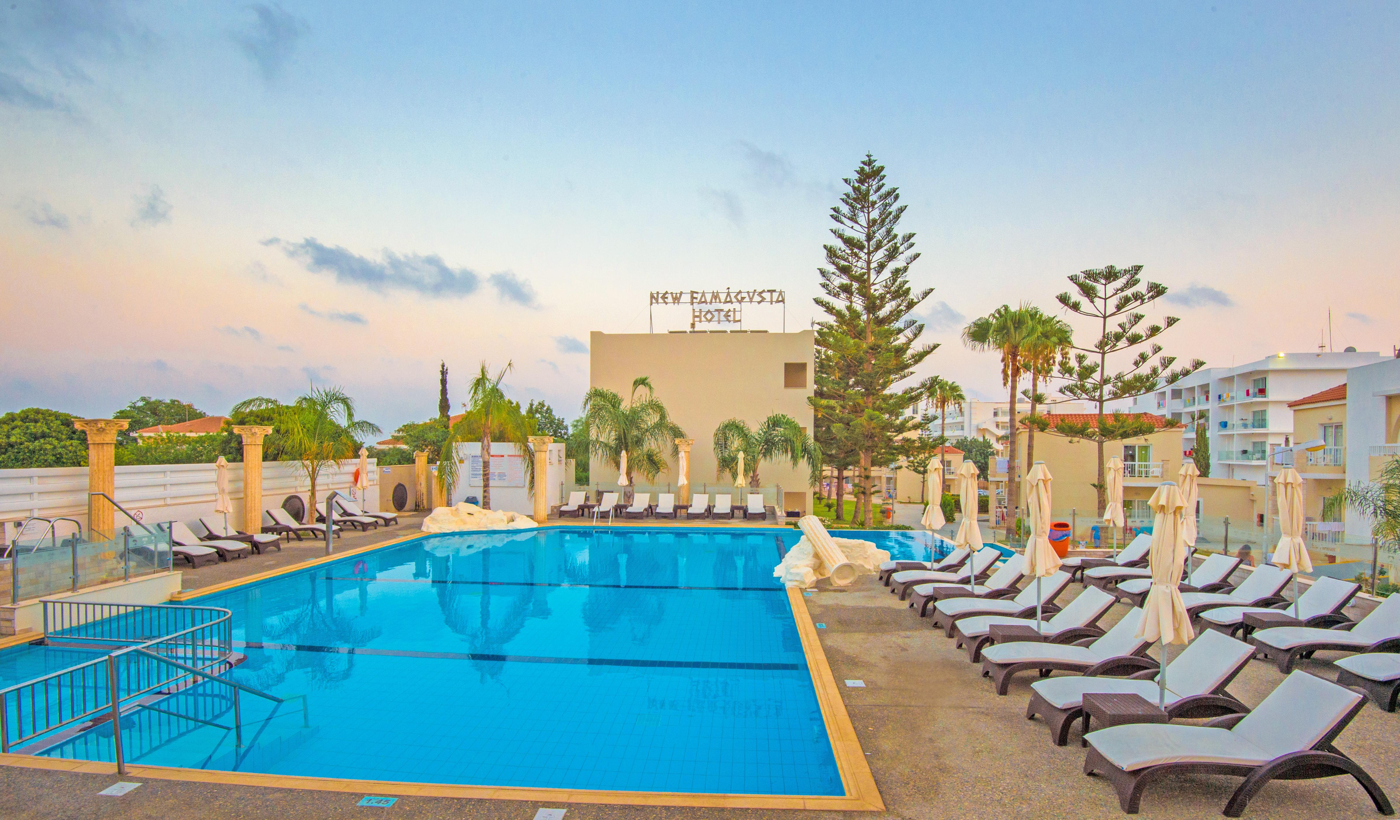 New Famagusta Hotel & Suites Agia Napa Exterior foto
